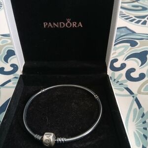 Pandora Gunmetal Bracelet